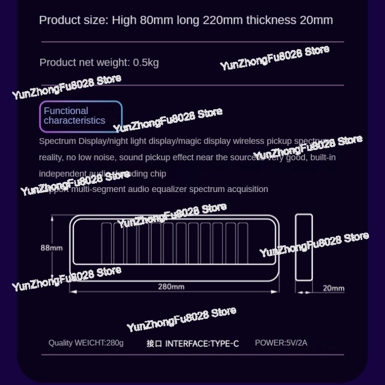 12-Bit RGB Pickup Level Light  - огляд і ціна Audio Youtube Music Free