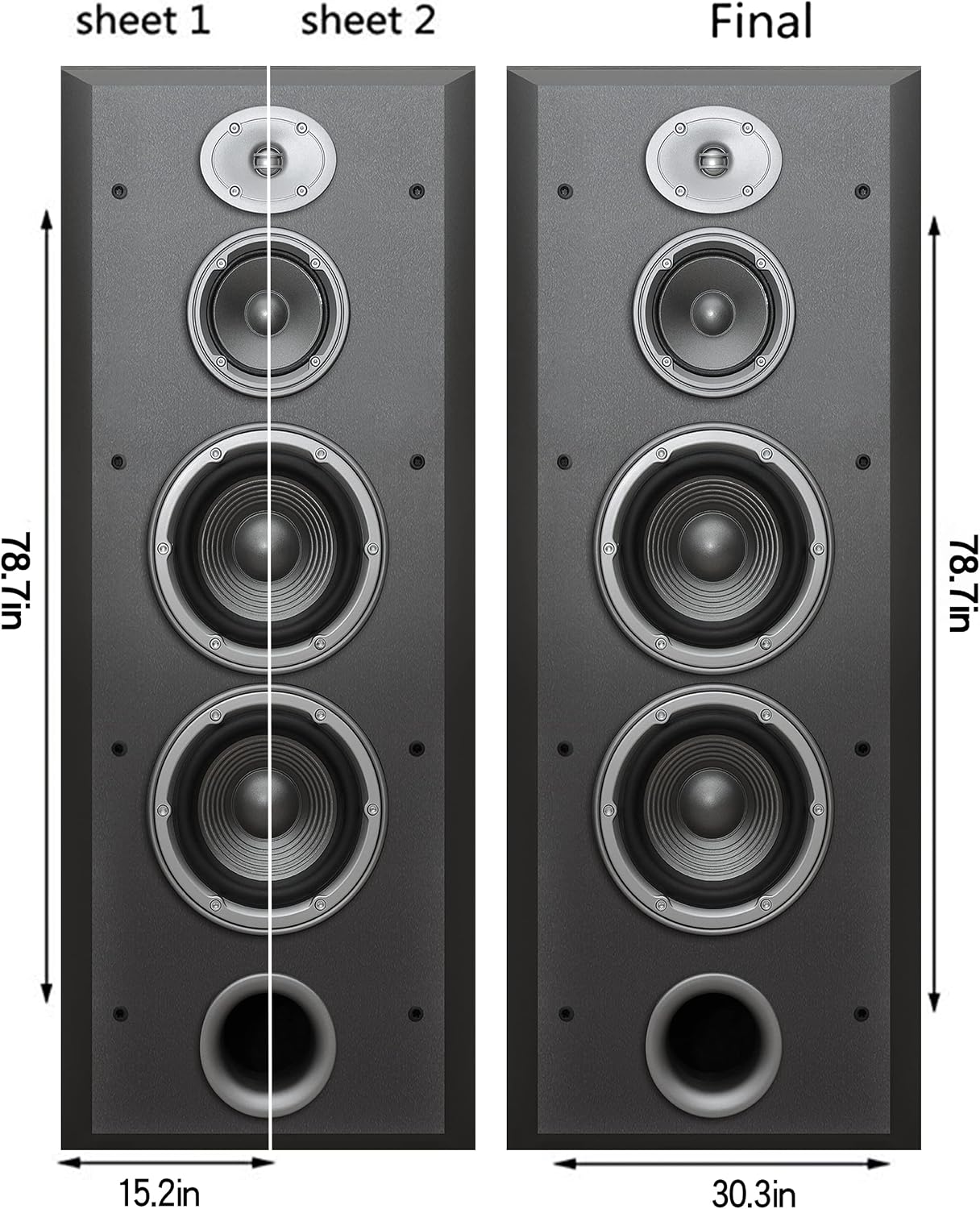 Speaker Door Sticker Music Aud - огляд і ціна Audio Music Remove