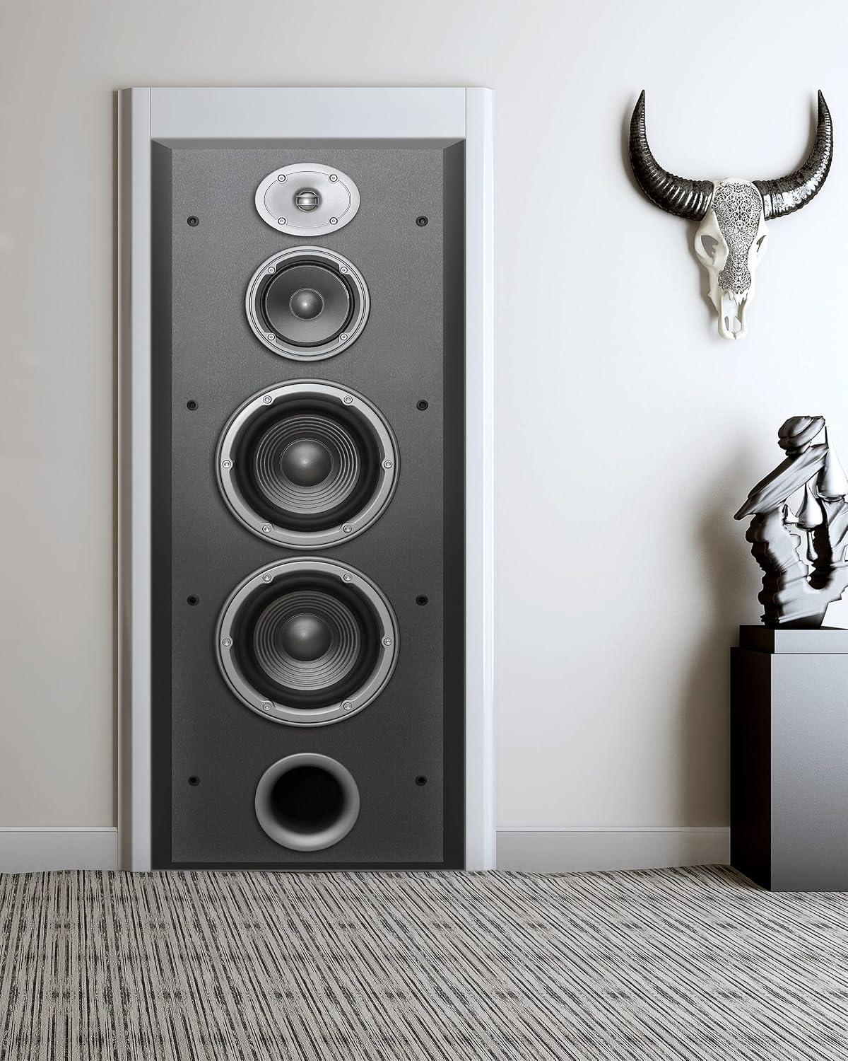 Speaker Door Sticker Music Aud - огляд і ціна Audio Music Remove