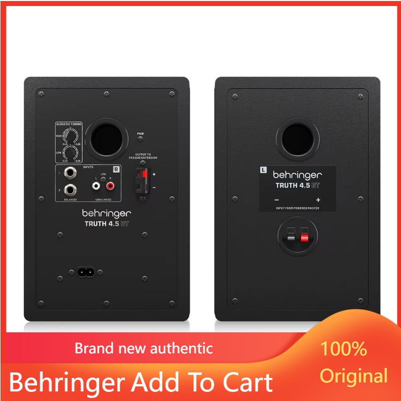 Behringer Truth 4.5 BT Active  - огляд і ціна Studio Monitor Speaker