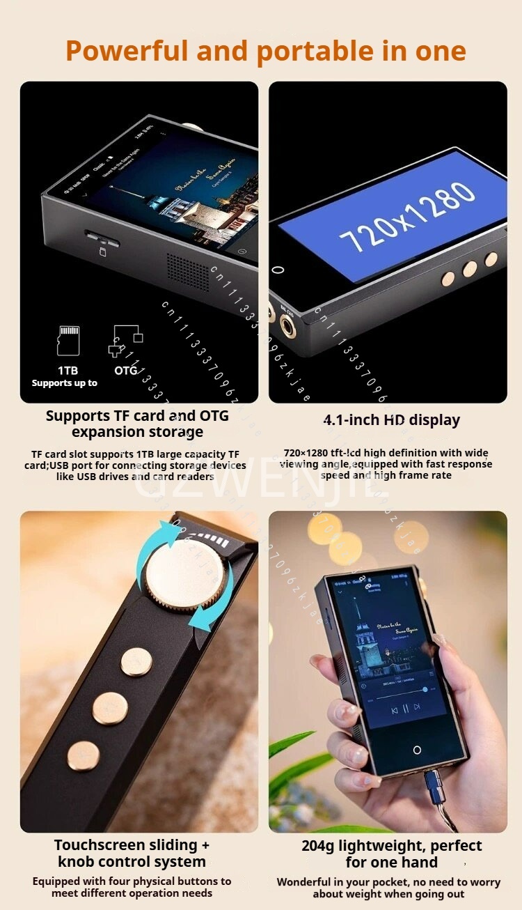 N3Ultra HiFi Portable MP3 Play - огляд і ціна Audio Youtube Music Free